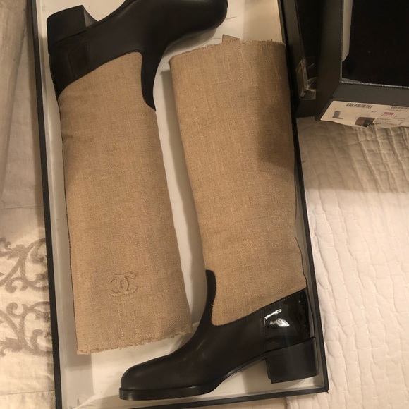Chanel Riding Boots- NWT IN BOX - Picture 5 of 7